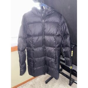 Eddie Bauer Women's EB550 Luna Peak Down Parka Black L